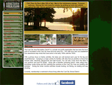Tablet Screenshot of coalcityareaclub.net